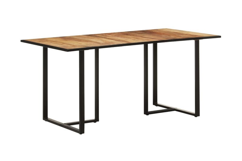 Matbord 160 cm grovt mangoträ - Brun - Möbler - Bord & matgrupper - Matbord & köksbord