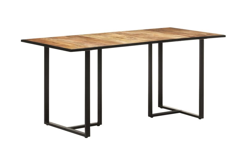 Matbord 160 cm grovt mangoträ - Brun - Möbler - Bord & matgrupper - Matbord & köksbord