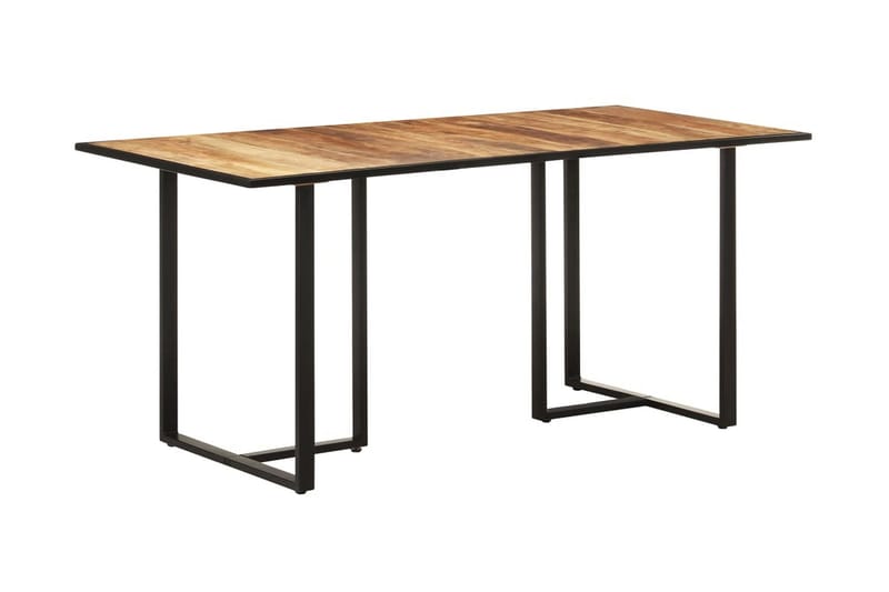 Matbord 160 cm grovt mangoträ - Brun - Möbler - Bord & matgrupper - Matbord & köksbord