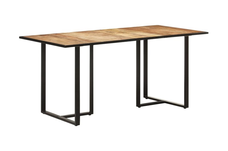 Matbord 160 cm grovt mangoträ - Brun - Möbler - Bord & matgrupper - Matbord & köksbord
