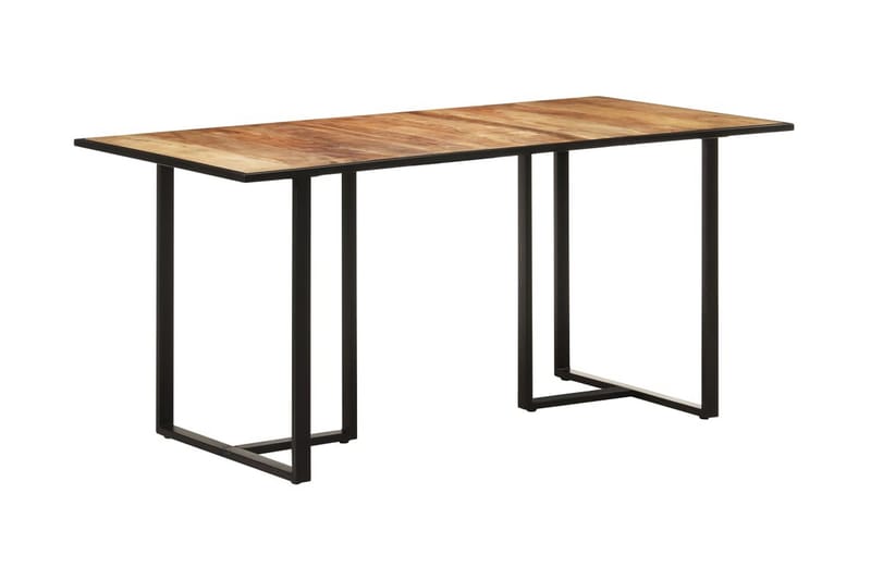 Matbord 160 cm grovt mangoträ - Brun - Möbler - Bord & matgrupper - Matbord & köksbord