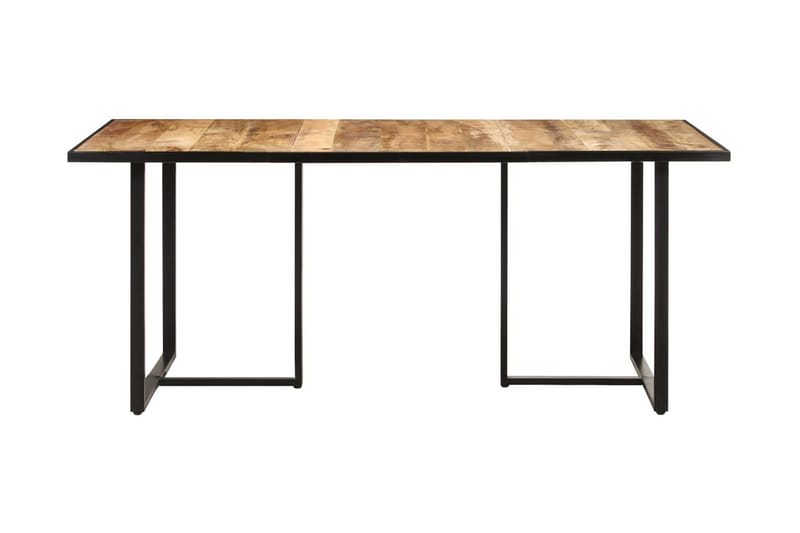 Matbord 180 cm grovt mangoträ - Brun - Möbler - Bord & matgrupper - Matbord & köksbord