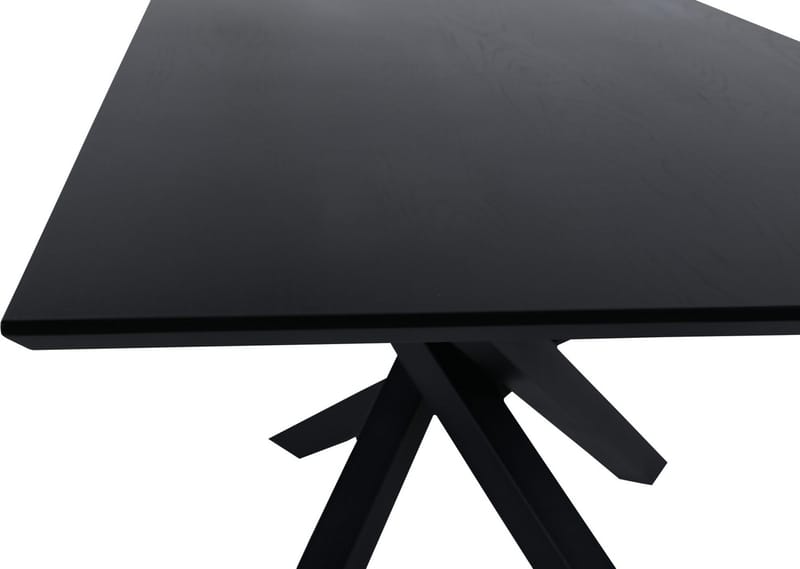 Matbord 180x90 cm svartbetsad ek - Piazza - Svartbetsad Ek - Möbler - Bord & matgrupper - Matbord & köksbord