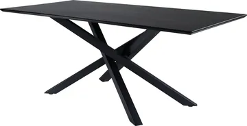 Matbord 180x90 cm svartbetsad ek - Piazza - Svartbetsad Ek - Möbler - Bord & matgrupper - Matbord & köksbord