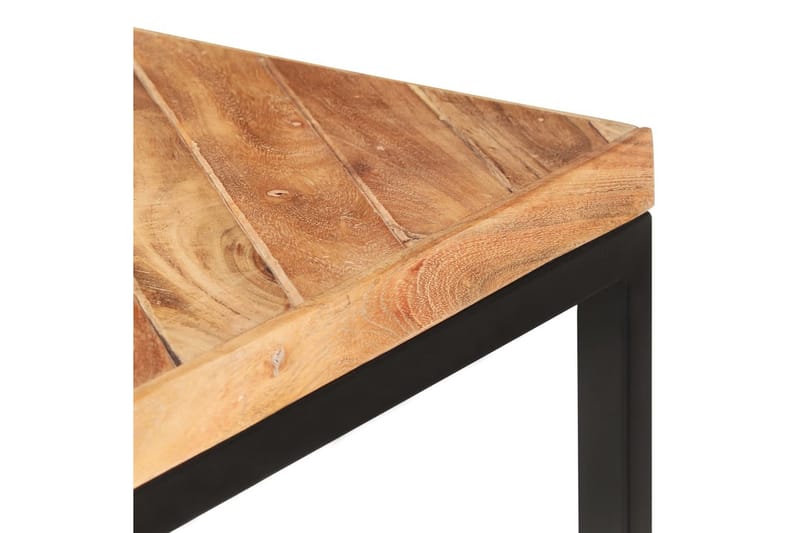 Matbord 200x90x76 cm massivt akaciaträ och mangoträ - Brun - Möbler - Bord & matgrupper - Matbord & köksbord
