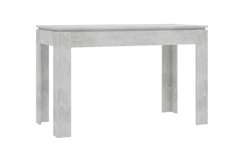 Matbord betonggrå 120x60x76 cm spånskiva - Betonggrå - Matbord & köksbord
