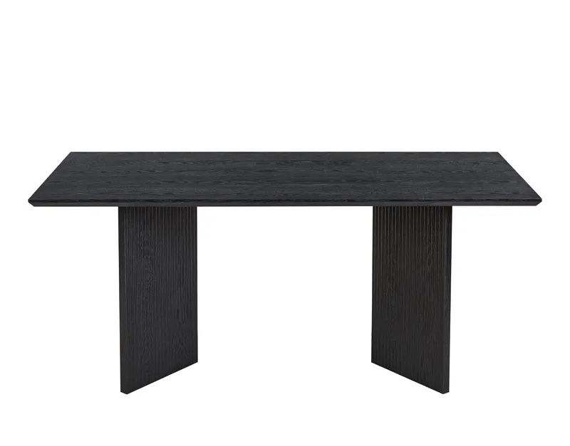 Matbord Crossby 180x90 cm - Svartbetsad ek - Möbler - Bord & matgrupper - Matbord & köksbord