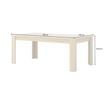 Matbord Cuba II 190 cm - Möbler - Bord & matgrupper - Matbord & köksbord
