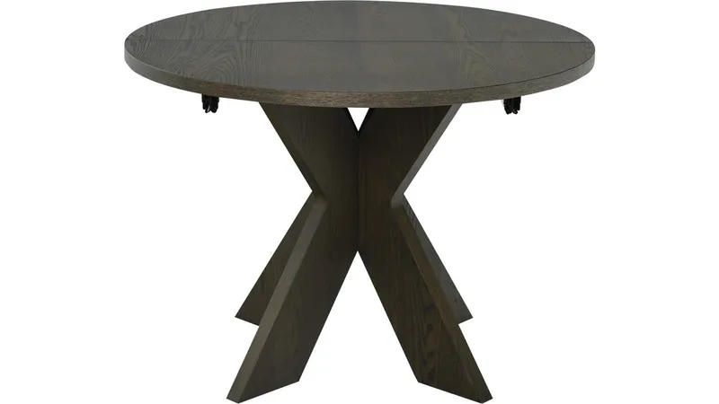 Matbord Fjorden Med 2 tillägg 105 cm, Brun
