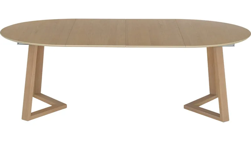 Matbord Jämtorrås ø130/230 cm - Vitpigmenterad ek - Möbler - Bord & matgrupper - Matbord & köksbord