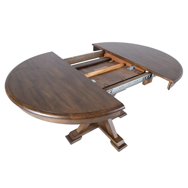 Matbord James D106+46x76 cm - Rustik ek - Möbler - Bord & matgrupper - Matbord & köksbord