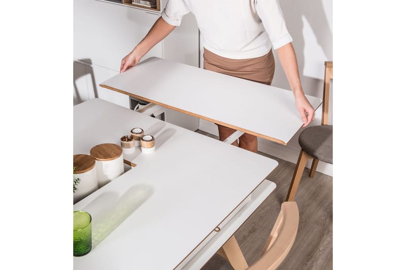 4You Bord 140x100 cm Vit - VOX - Möbler - Bord & matgrupper - Matbord & köksbord