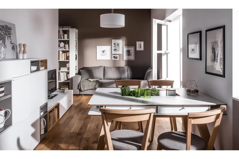 4You Bord 140x100 cm Vit - VOX - Möbler - Bord & matgrupper - Matbord & köksbord