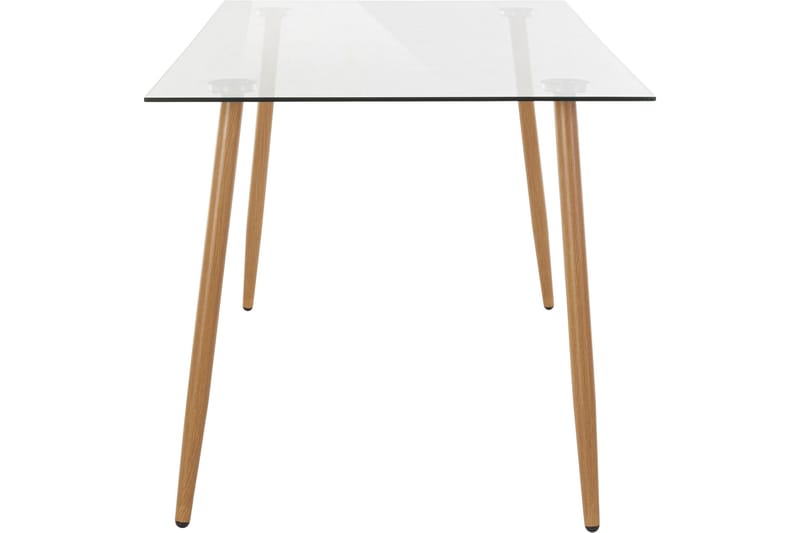 Abia Matbord 140 cm Glas - Brun - Möbler - Bord & matgrupper - Matbord & köksbord