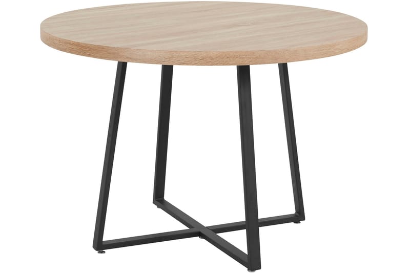 Agios Matbord Runt 110 cm - Natur/Svart - Möbler - Bord & matgrupper - Matbord & köksbord
