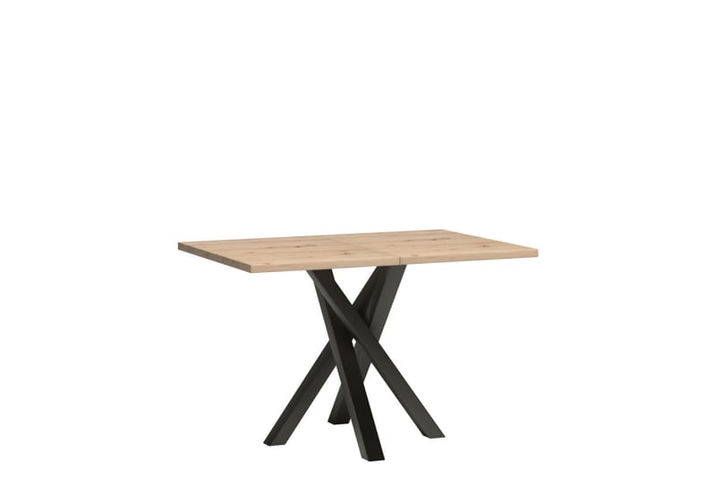 Aldbrough Förlängningsbart Matbord 160 cm - Svart - Matbord & köksbord