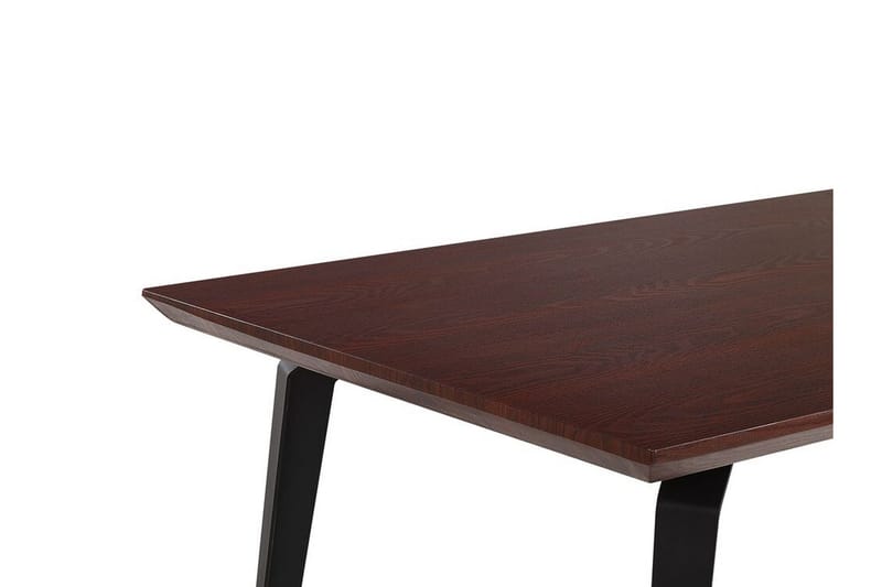Amares Matbord 160 cm - Mörkbrun - Matbord & köksbord