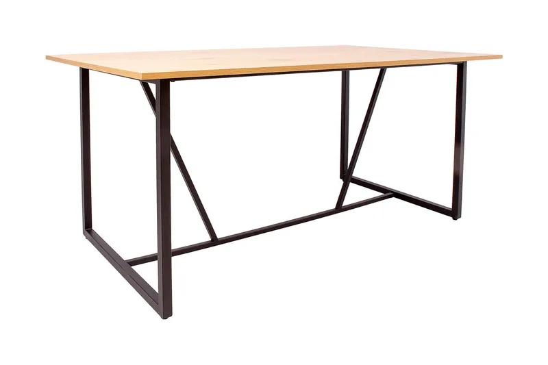 Amsterdam Matbord Ek/Svart - Möbler - Bord & matgrupper - Matbord & köksbord