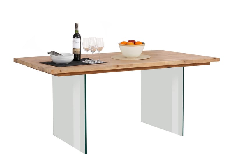 Arnau Matbord 180 cm Glas - Akacia Beige - Möbler - Bord & matgrupper - Matbord & köksbord
