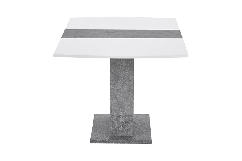 Azusa Förlängningsbart Matbord 140 cm - Vit/Grå - Möbler - Bord & matgrupper - Matbord & köksbord