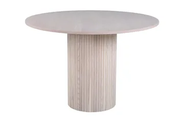 Bianca Matbord 110 cm Runt - Beige - Möbler - Bord & matgrupper - Matbord & köksbord