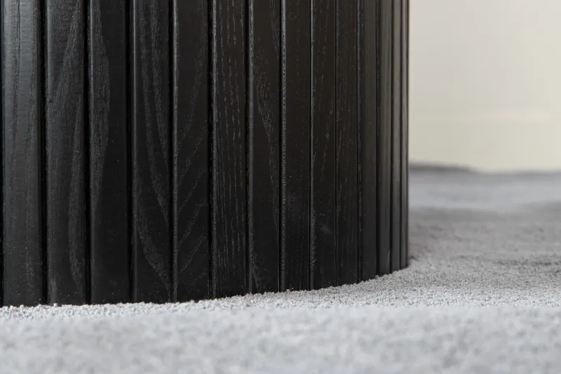 Bianca Matbord 110 cm Runt - Svart - M öbler - Bord & matgrupper - Matbord & köksbord