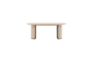 Bianca Matbord 200 cm Ovalt - Beige - Möbler - Bord & matgrupper - Matbord & köksbord