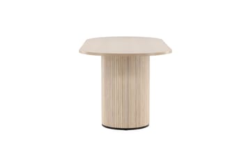 Bianca Matbord 200 cm Ovalt - Beige - Möbler - Bord & matgrupper - Matbord & köksbord