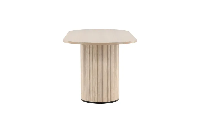 Bianca Matbord 200 cm Ovalt - Beige - Möbler - Bord & matgrupper - Matbord & köksbord