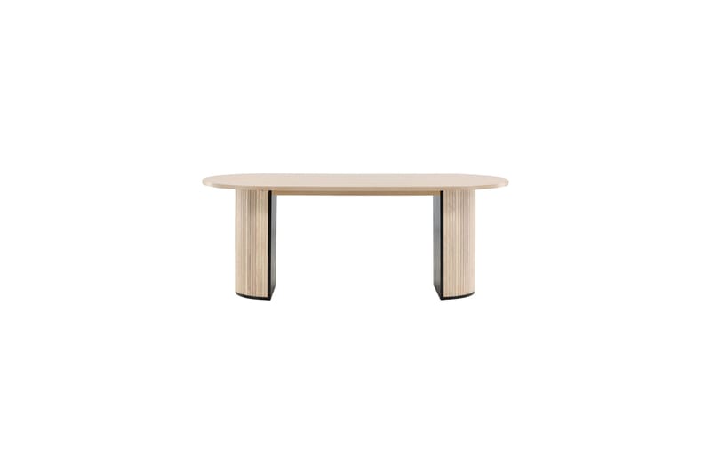 Bianca Matbord 200 cm Ovalt - Beige - Möbler - Bord & matgrupper - Matbord & köksbord