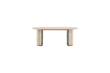Bianca Matbord 200 cm Ovalt - Beige - Möbler - Bord & matgrupper - Matbord & köksbord