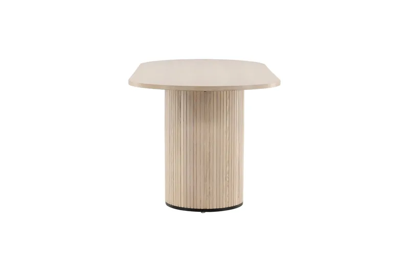 Bianca Matbord 200 cm Ovalt - Beige - Möbler - Bord & matgrupper - Matbord & köksbord