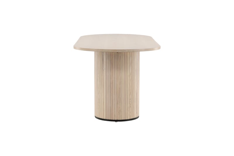 Bianca Matbord 200 cm Ovalt - Beige - Möbler - Bord & matgrupper - Matbord & köksbord