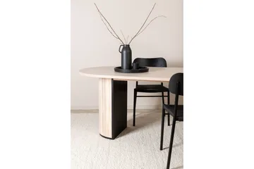 Bianca Matbord 200 cm Ovalt - Beige - Möbler - Bord & matgrupper - Matbord & köksbord