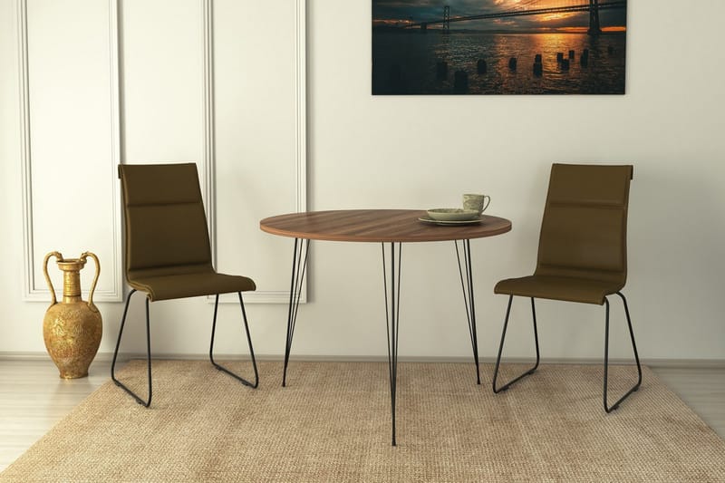 Bonnick Bord 90 cm - Valnöt - Möbler - Bord & matgrupper - Matbord & köksbord