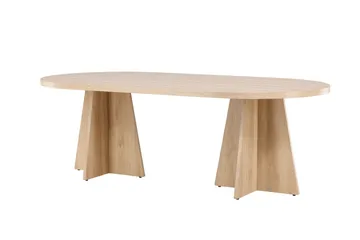 Bootcut Matbord 230x115 cm - Whitewash - Möbler - Bord & matgrupper - Matbord & köksbord