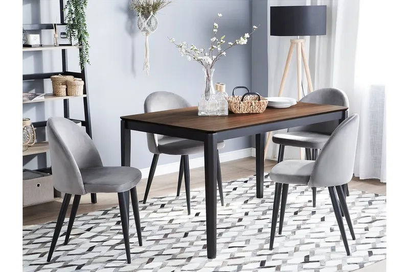 Cedar Matbord 135 cm - Svart - Möbler - Bord & matgrupper - Matbord & köksbord