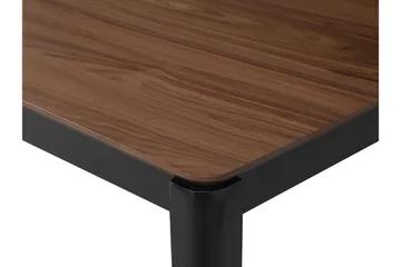 Cedar Rektangulärt Matbord 135 cm i Trä med Valnötsutseende - Mörkbrun - Möbler - Bord & matgrupper - Matbord & köksbord