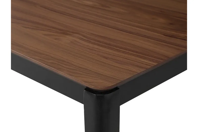 Cedar Rektangulärt Matbord 135 cm i Trä med Valnötsutseende - Mörkbrun - Möbler - Bord & matgrupper - Matbord & köksbord
