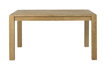 Chicago New Utdragbart Rektangulärt Matbord 140 cm i Ek - Beige - Möbler - Bord & matgrupper - Matbord & köksbord