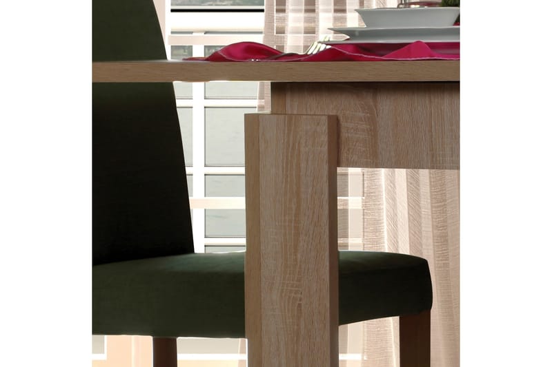 Comfortale Matbord Förlängningsbart - Brun - Möbler - Bord & matgrupper - Matbord & köksbord