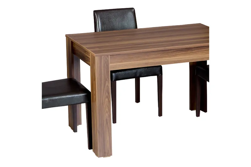 Comfortale Rektangulärt Matbord 120 cm i Trä med Ekutseende - Brun - Möbler - Bord & matgrupper - Matbord & köksbord