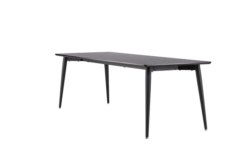 Ellis Stort Rektangulärt Matbord 230 cm med Metallutseende - Svart - Möbler - Bord & matgrupper - Matbord & köksbord