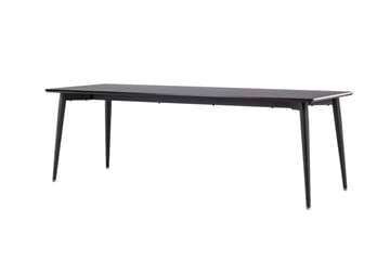 Ellis Stort Rektangulärt Matbord 230 cm med Metallutseende - Svart - Möbler - Bord & matgrupper - Matbord & köksbord
