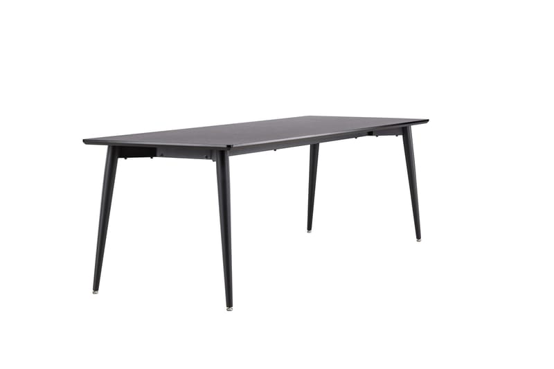 Ellis Stort Rektangulärt Matbord 230 cm med Metallutseende - Svart - Möbler - Bord & matgrupper - Matbord & köksbord