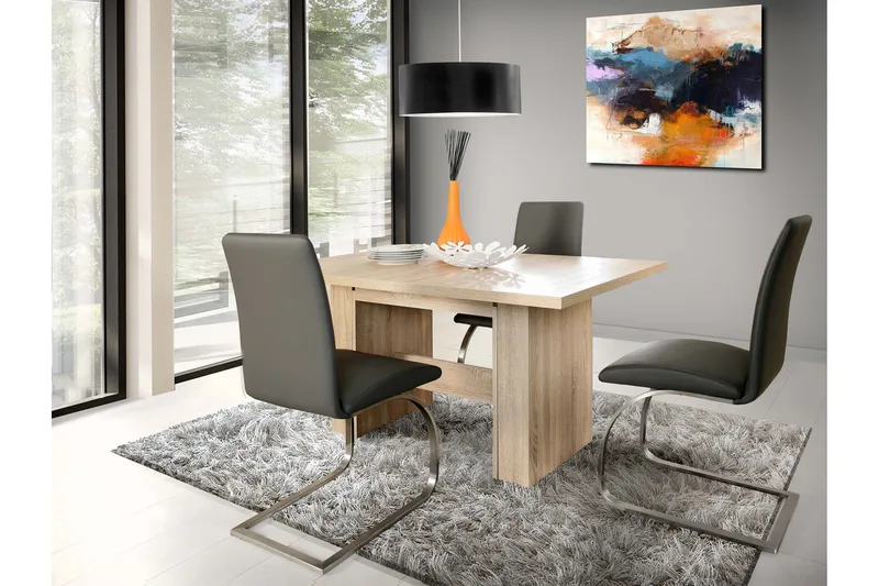 Ethelyne Matbord 90 cm - Brun - Möbler - Bord & matgrupper - Matbord & köksbord