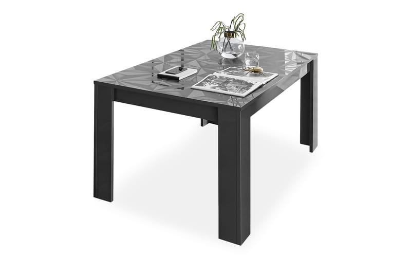Fasett Förlängningsbart Matbord 137 cm - Grå - Matbord & köksbord
