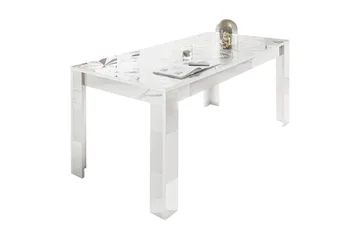 Fasett Matbord 180 cm - Vit - Möbler - Bord & matgrupper - Matbord & köksbord