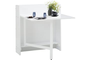 Firle Hopfällbart Bord 84 cm - Vit - Möbler - Bord & matgrupper - Matbord & köksbord