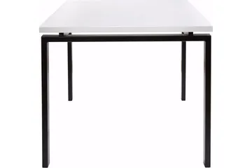Geronimo Rektangulärt Matbord 120 cm i Trä med Metallutseende - Vit - Möbler - Bord & matgrupper - Matbord & köksbord